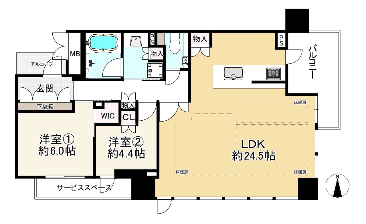 Geo Tower Sakaisuji-Honmachi / Condominium, Osaka photo 9