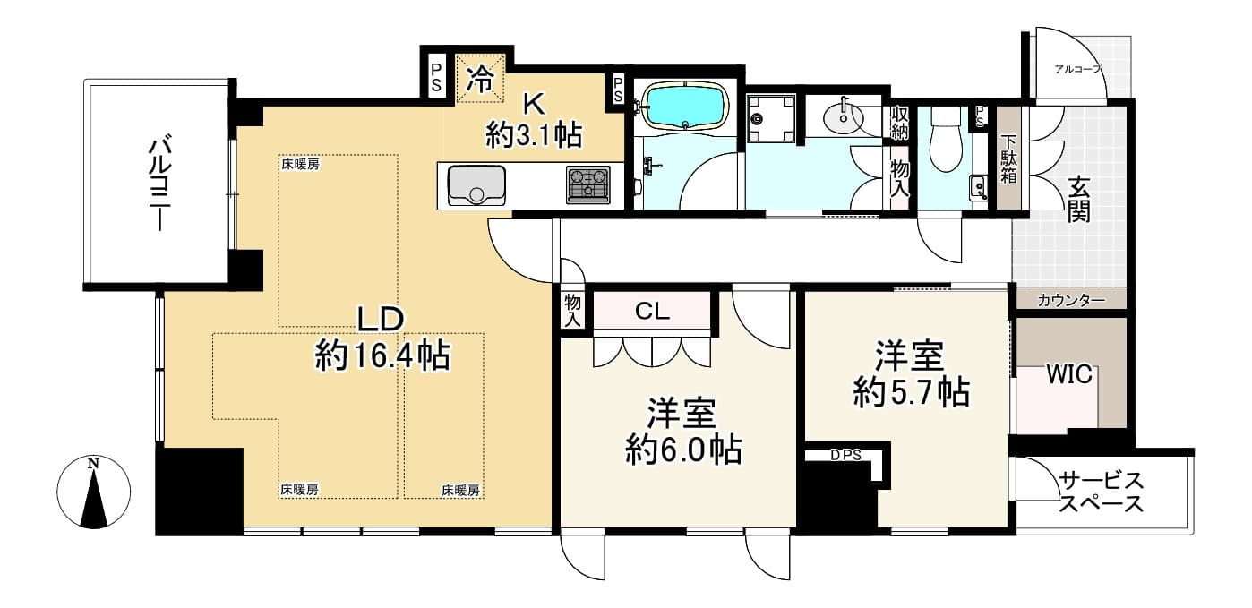Geo Tower Sakaisuji-Honmachi / Condominium, Osaka photo 12