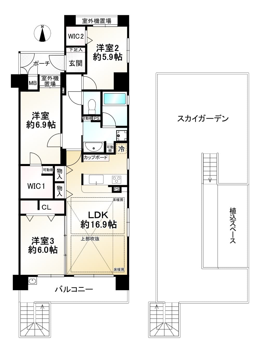 Cosmo Karasuma Oike Grace Forme / Condominium, Kyoto photo 13