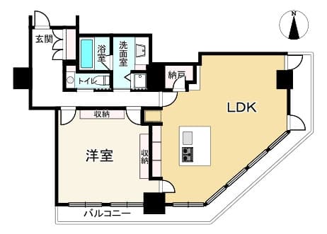 Awaza Rise Towers Flag 46 / Condominium, Osaka photo 9