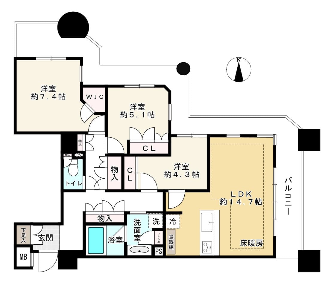 Shakujii-Koen Peerless Building A / Condominium, Tokyo photo 10