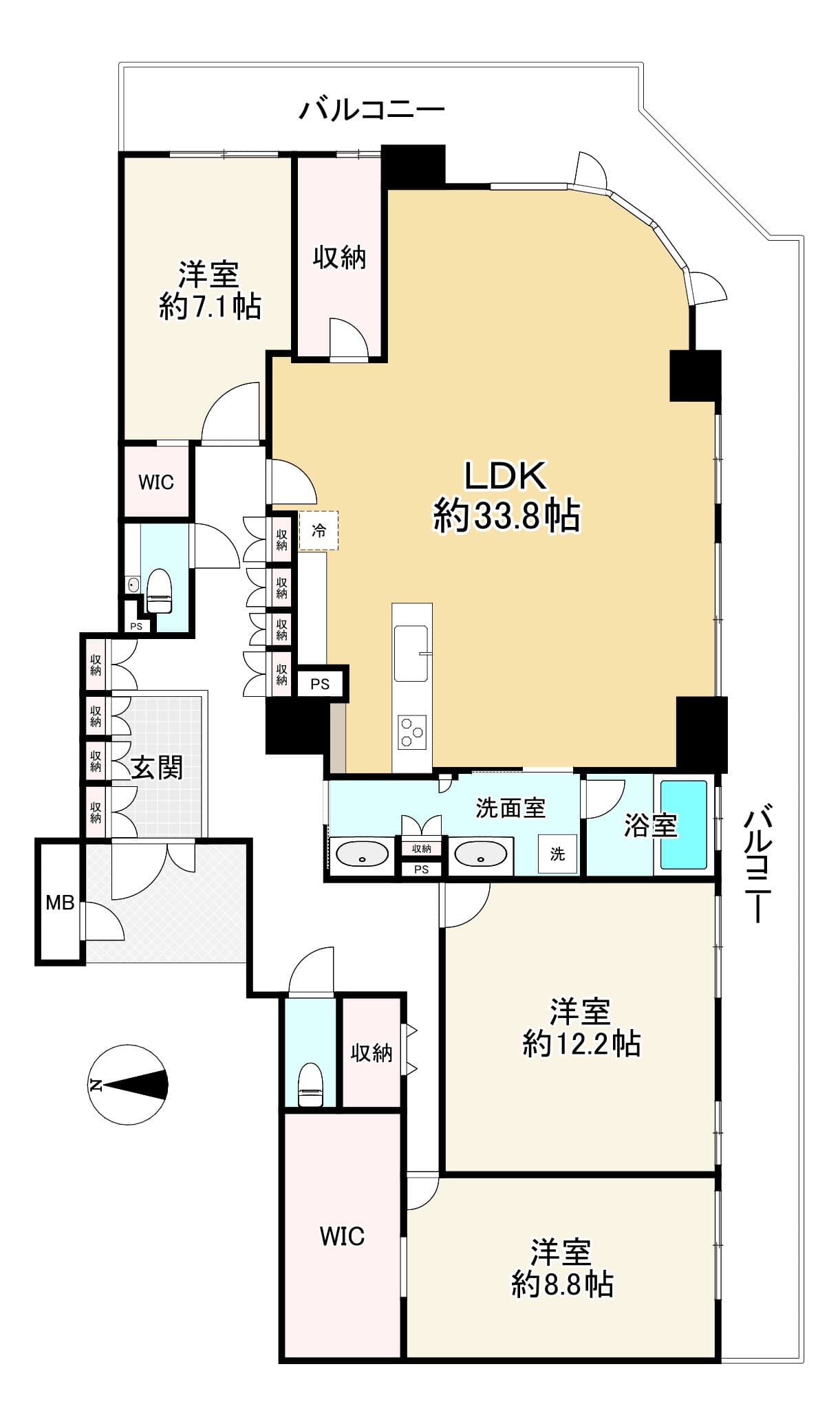 Maison d'Or Miyakojima Sunlight Tower / Condominium, Osaka photo 13