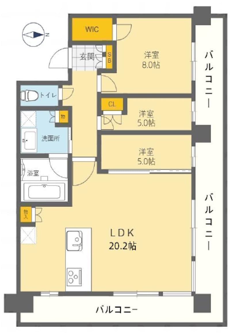 Viequ Tower Minami-Horie / Condominium, Osaka photo 17