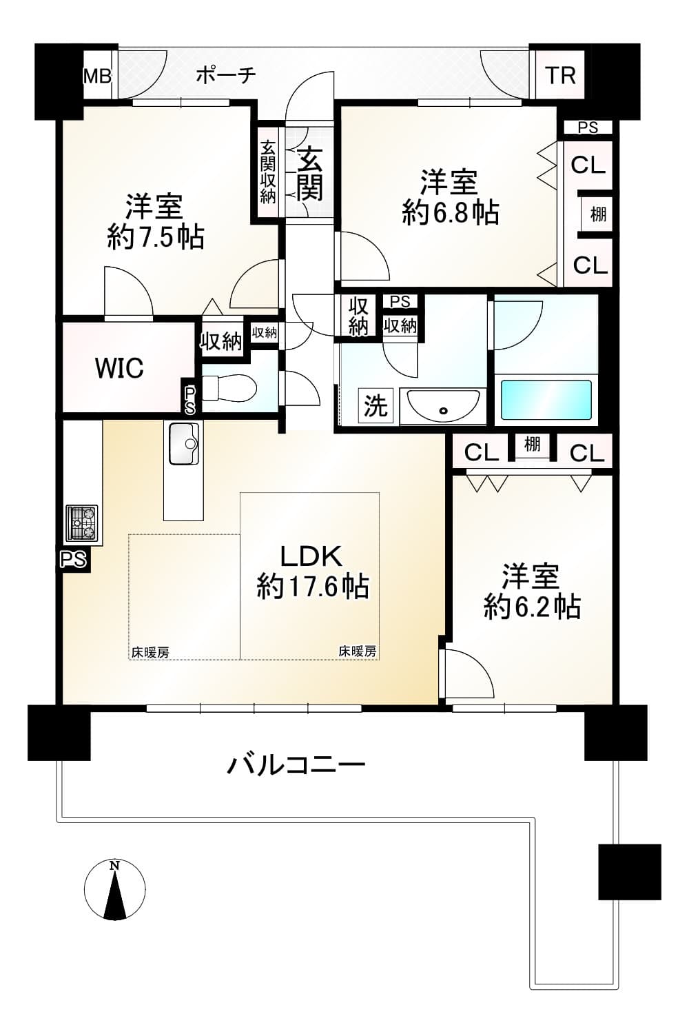 Cosmo City Oike Tominokoji / Condominium, Kyoto photo 10