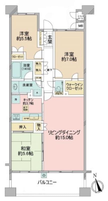 High Court Hamadayama 1-chome / Condominium, Tokyo photo 2