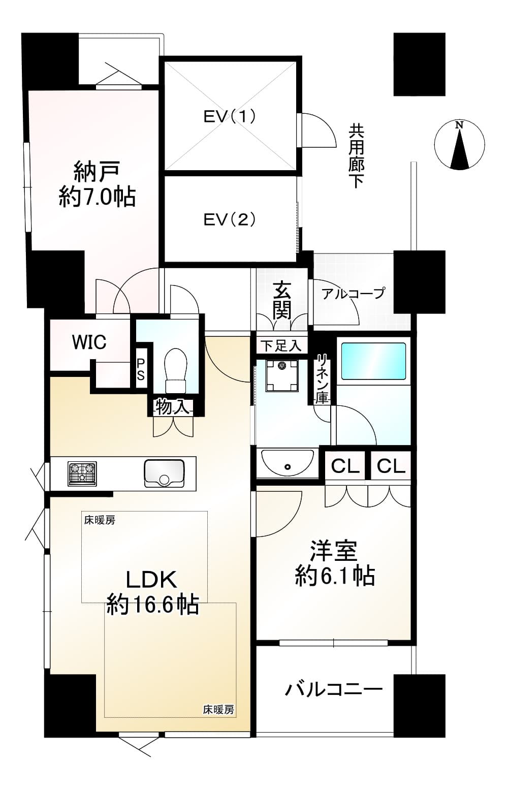 Proud Kyoto Higashinotoin / Condominium, Kyoto photo 14