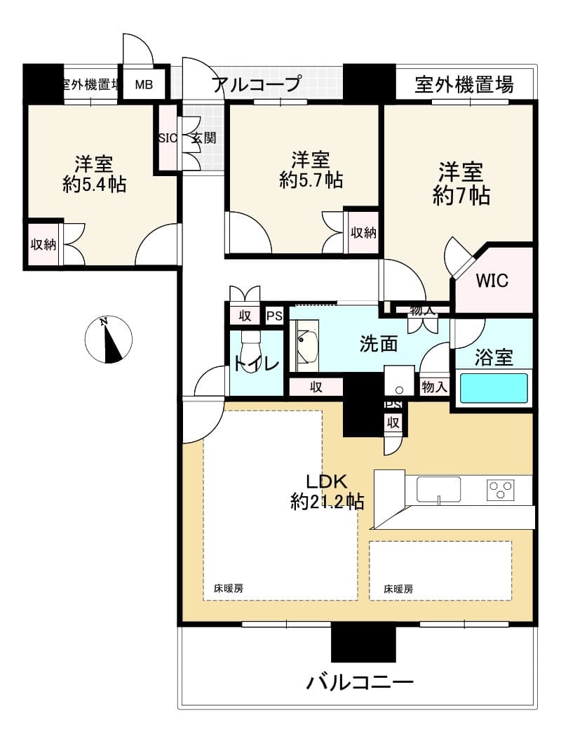Geo Tenroku Twin Towers West / Condominium, Osaka photo 7