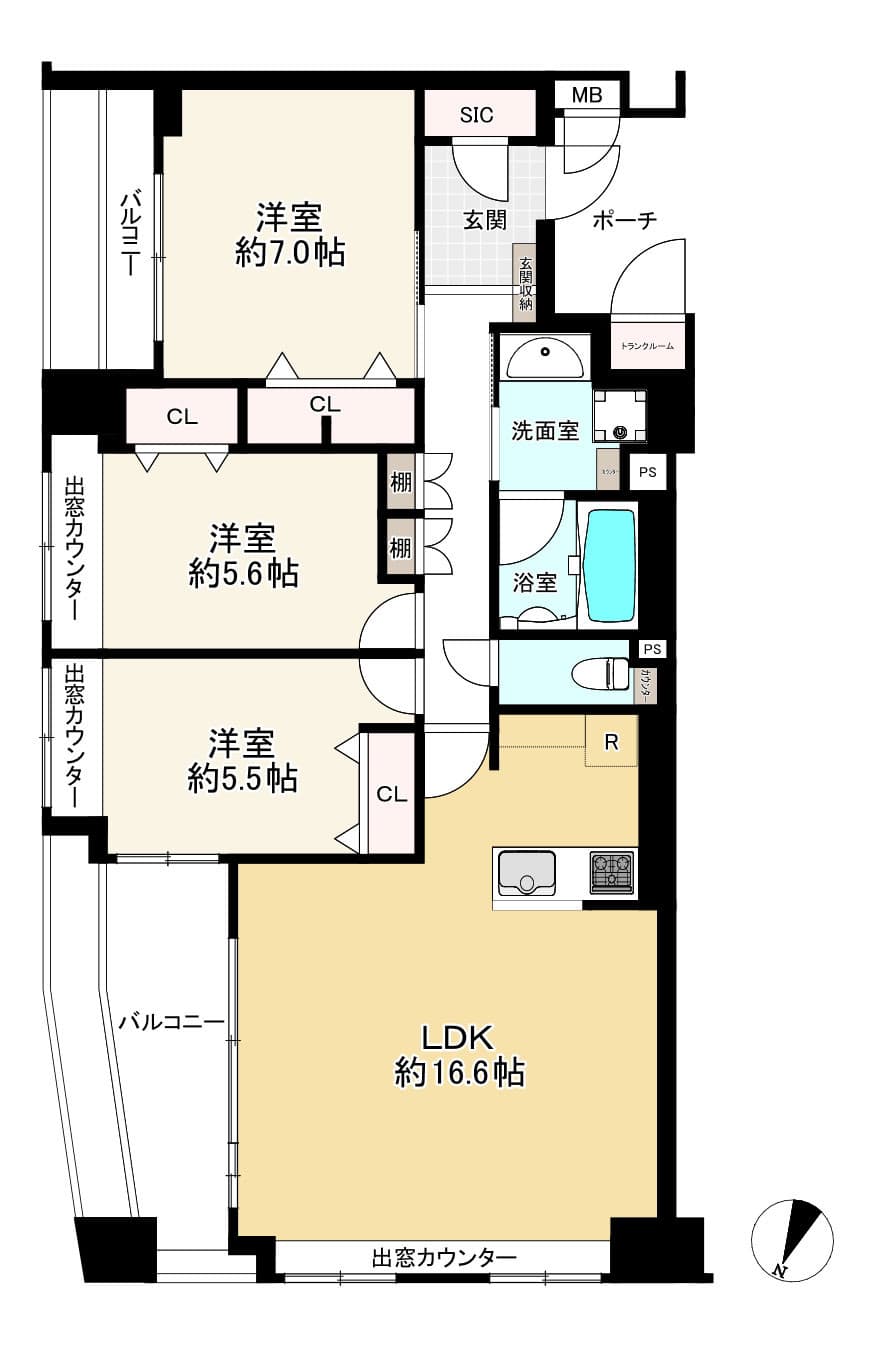 Alvalore Nishigahara / Condominium, Tokyo photo 12