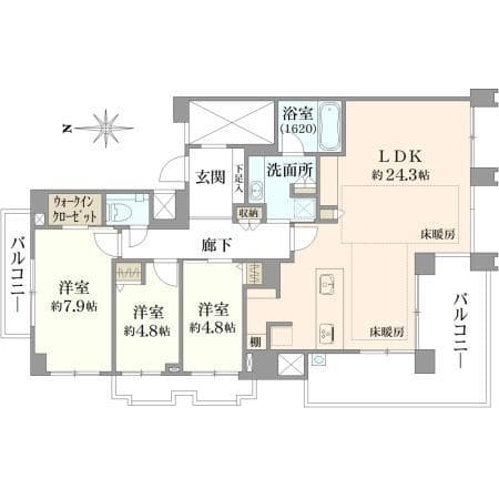 Proud Shukugawa Natsugicho / 3LDK, Hyogo photo 18