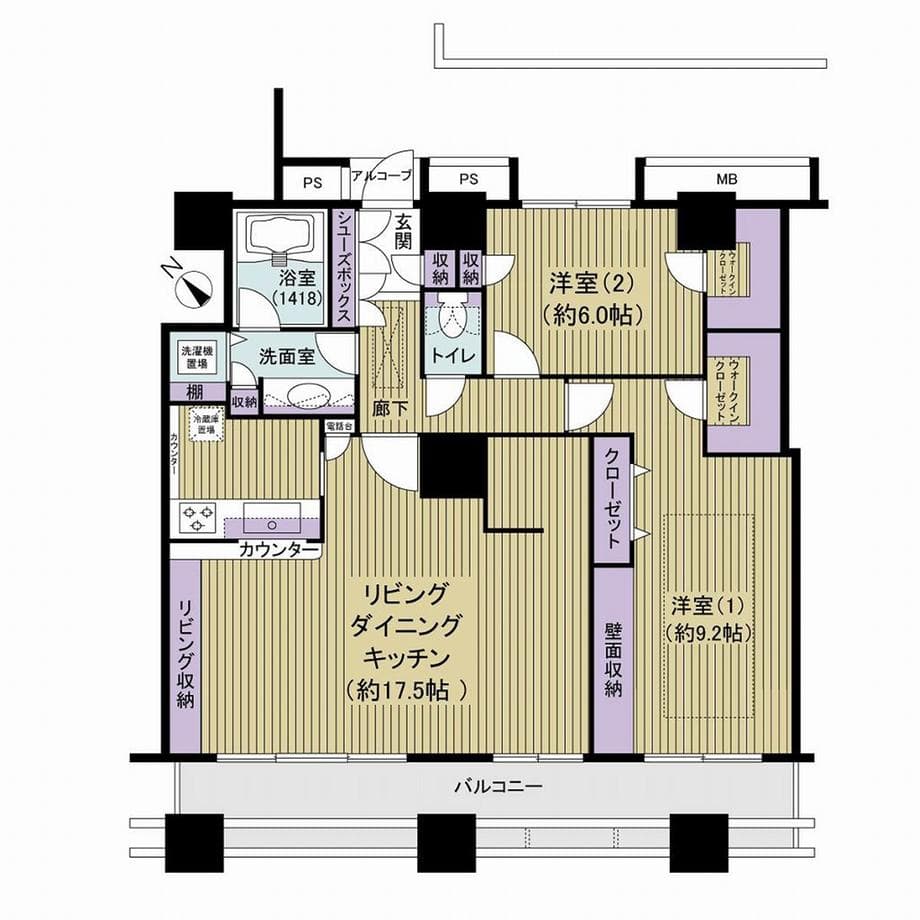 Air Residence Shin-Urayasu / 2LDK, Chiba photo 19