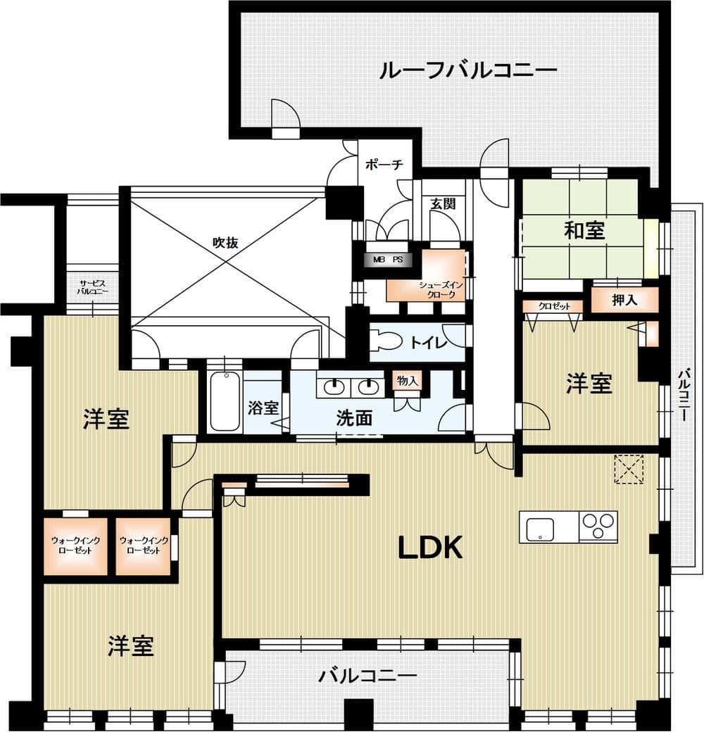 Wacore Mikage Seasons Sumiyoshi Yamate no Mori / 4LDK+S, Hyogo photo 20