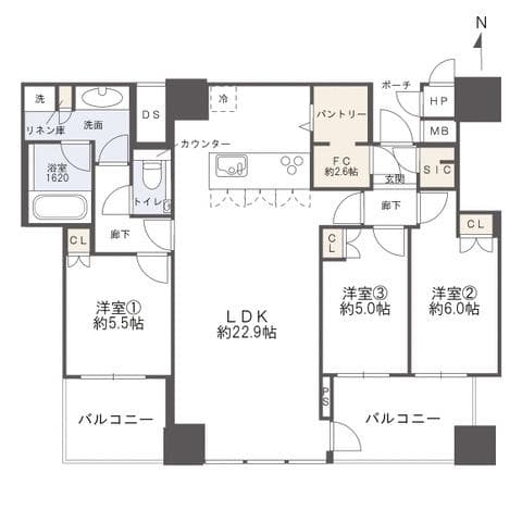 シティタワー大阪天満ザ・リバー&パークス(物件番号 20739145) photo 3