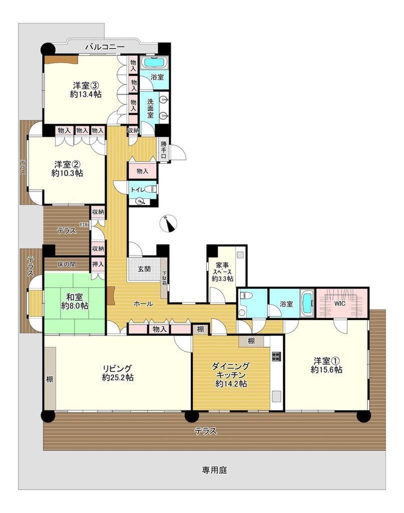 Familie Grand Tezukayama / 4LDK, Osaka photo 12