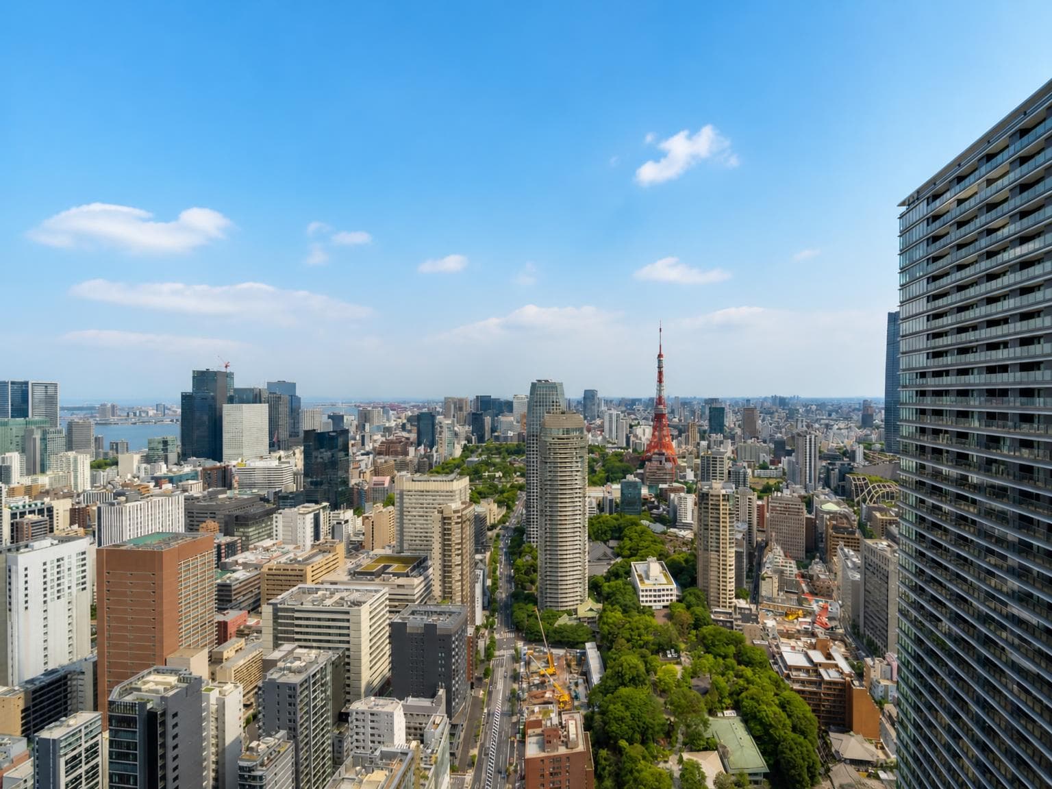 Toranomon Hills Residence, 38F Tokyo Tower View 1LDK photo