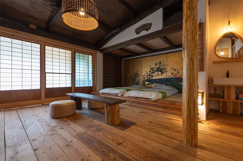 Traditional Machiya, Shimogyo Ward, Kyoto (Takase River, Nishihashizumecho) photo 15