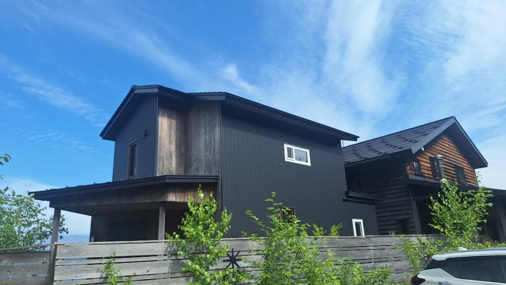 Tsukiura, Lake Toya / House with Extension, Toyako photo 2