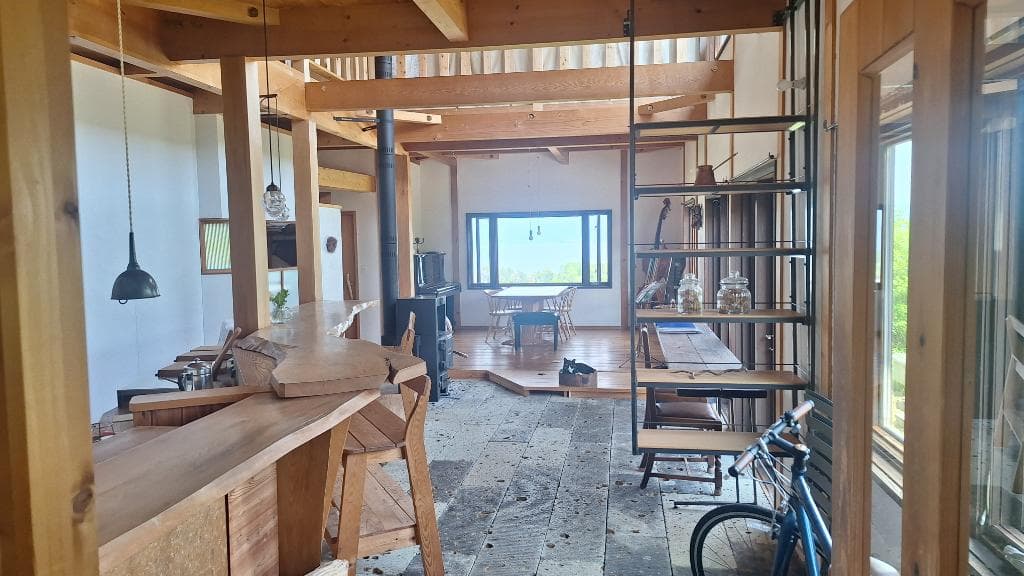 Tsukiura, Lake Toya / House with Extension, Toyako photo 3