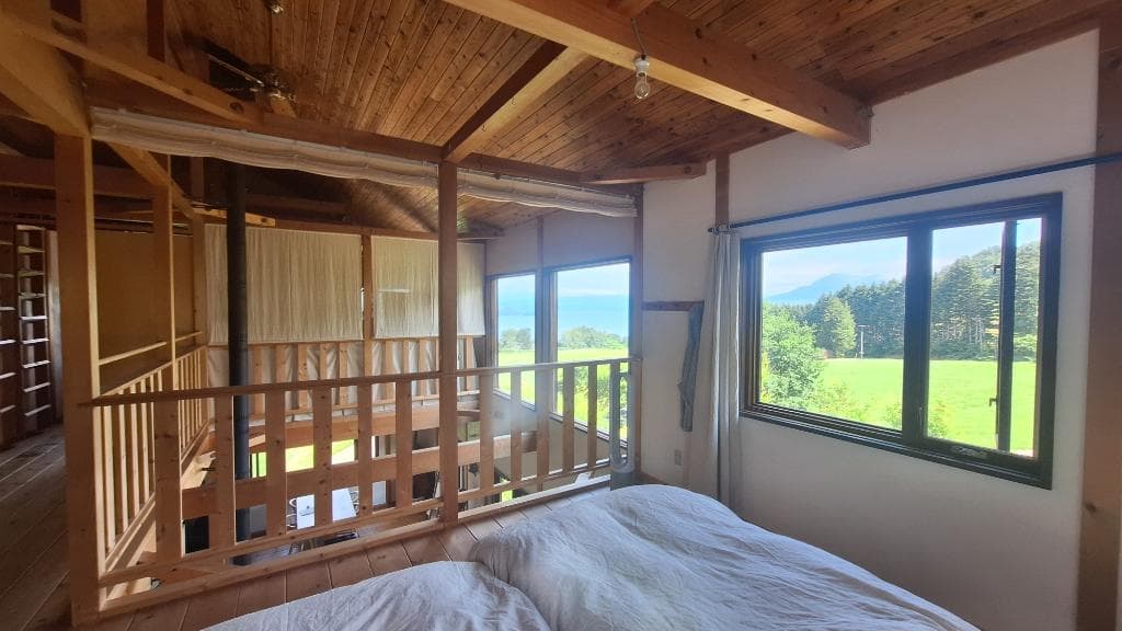 Tsukiura, Lake Toya / House with Extension, Toyako photo 6
