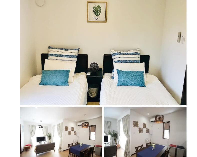 Akizero Onnason Buildings 1 & 2 / Two Guesthouses (3LDK each), Onna photo 2