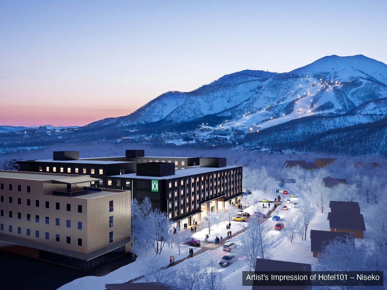 Hotel101 – Niseko / HappyRoom ホテル客室(21㎡・家具付き)、倶知安町ニセコひらふ photo 3