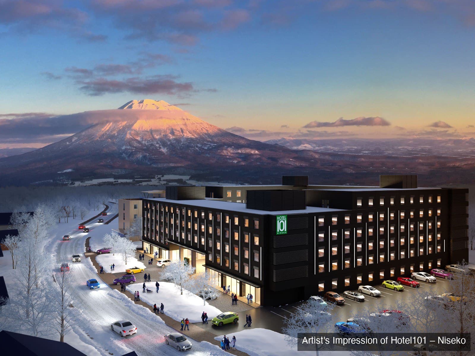 Hotel101 – Niseko / HappyRoom ホテル客室(21㎡・家具付き)、倶知安町ニセコひらふ photo 4